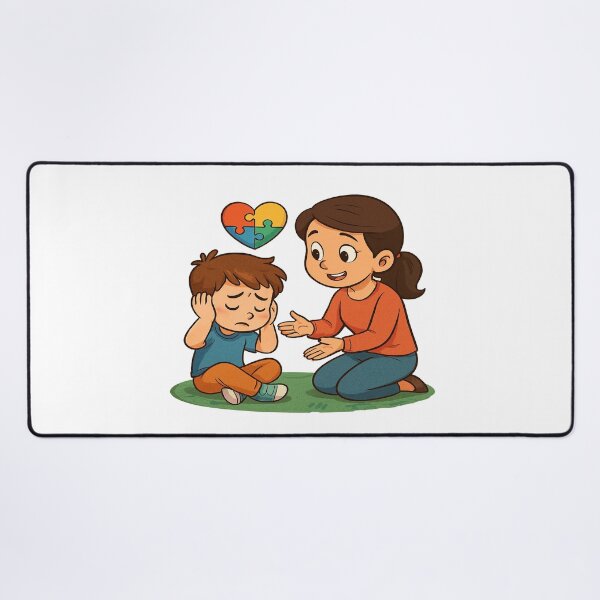 Item preview, Autism mom support  designed and sold by Mother Daughter Drawings .