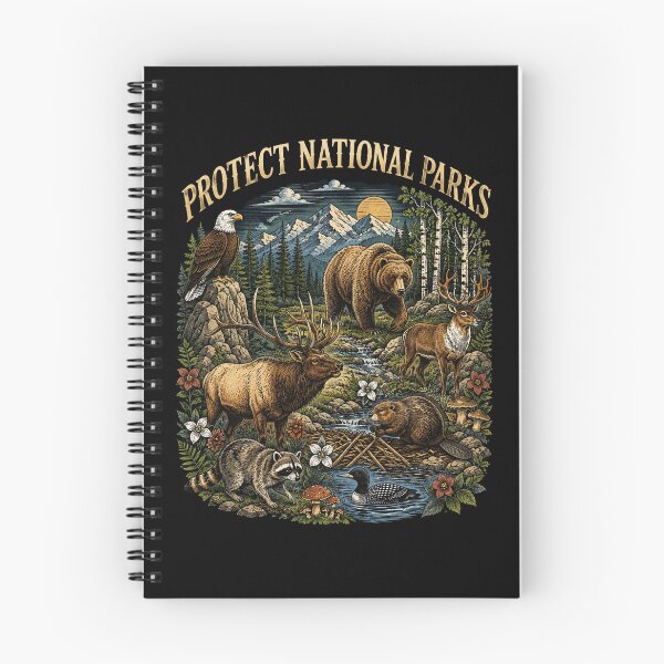 Item preview, Protect National Parks, Vintage Nature Lover, Parks Over Profits, Respect Wildlife designed and sold by Cchotlan.