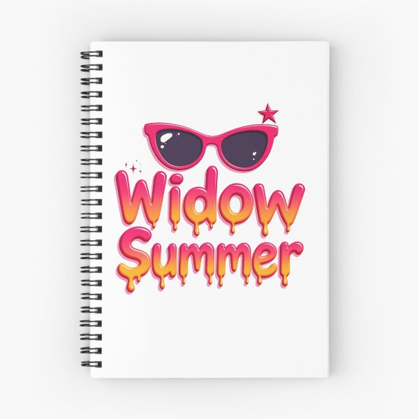 Item preview, Retro dripping letters widow summer with pink sunglasses designed and sold by Prints by Mat.