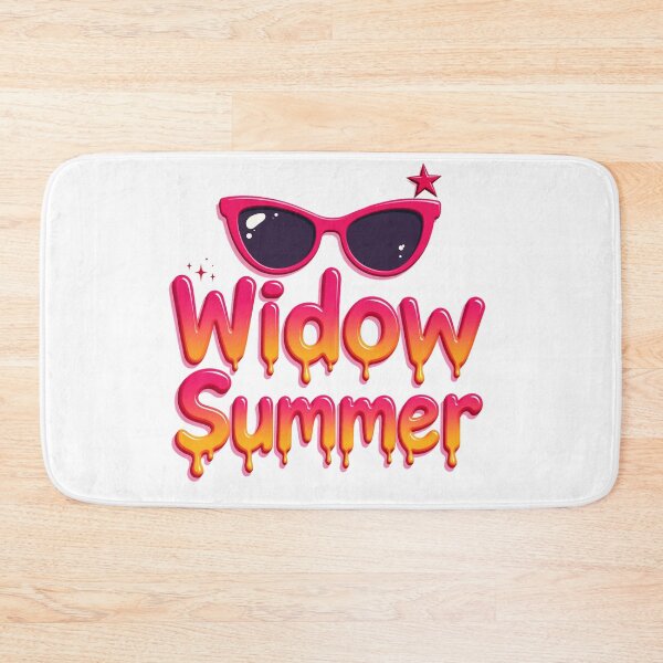 Item preview, Retro dripping letters widow summer with pink sunglasses designed and sold by Prints by Mat.
