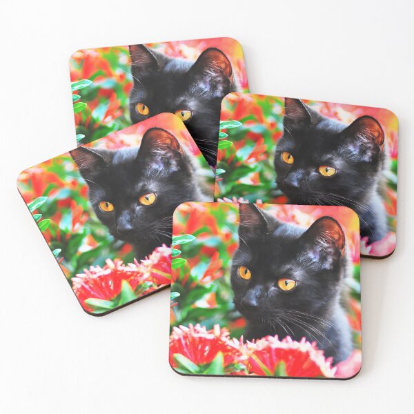 Item preview, Beautiful Cat  in Flowers designed and sold by NickTshirts.