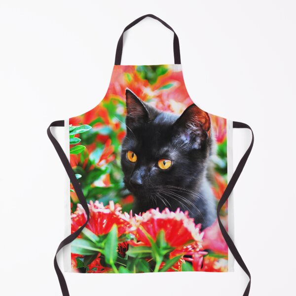 Item preview, Beautiful Cat in Flowers designed and sold by NickTshirts.