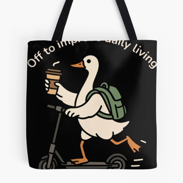 Item preview, Off To Improve Daily Living Funny Goose Occupation designed and sold by prwolf.