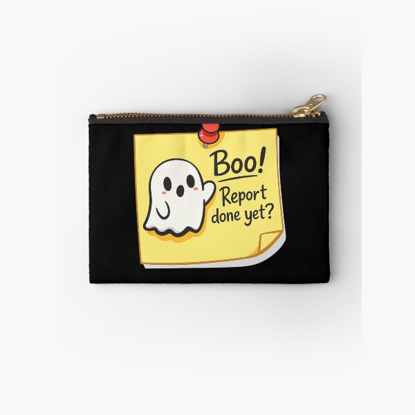 Item preview, Boo Report Done Yet Funny Sticky Note Ghost designed and sold by Cherie-verse.
