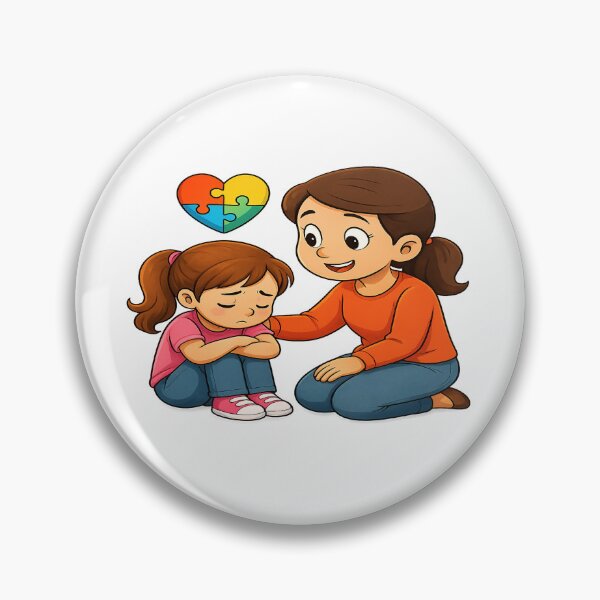 Item preview, Autism mom support  designed and sold by Mother Daughter Drawings .