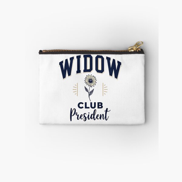 Item preview, Widow club president varsity design with a flower designed and sold by Prints by Mat.