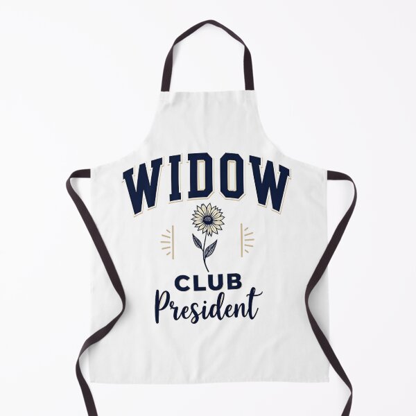 Item preview, Widow club president varsity design with a flower designed and sold by Prints by Mat.