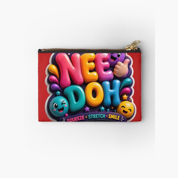 Item preview, Needoh Squishy Cute Sticker | Kawaii Stress Relief Toy Design designed and sold by Bhaskar Digital Art.