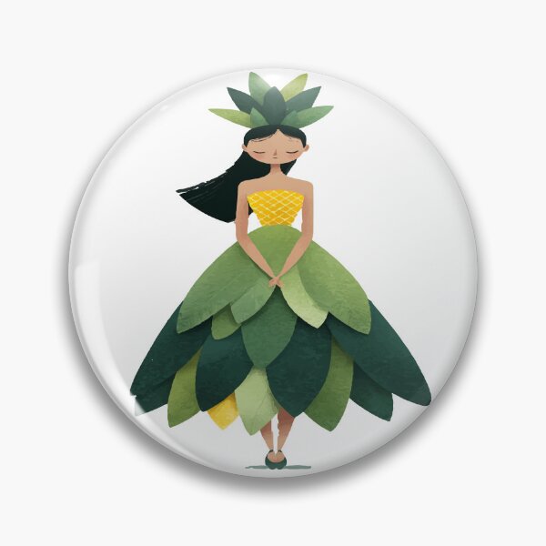 Item preview, Fairy Pineapple Dress Design designed and sold by RichardRags.
