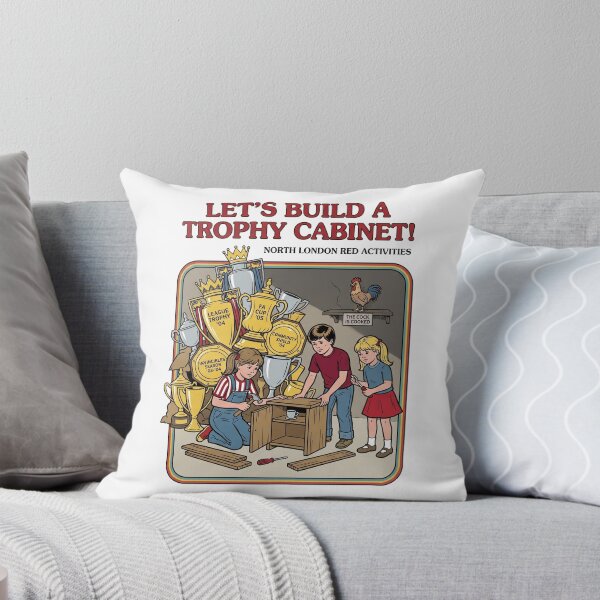 Item preview, Let's build a trophy cabinet retro vintage 70s soccer football designed and sold by Red-since-1892.