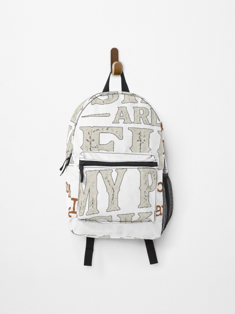 Thumbnail 1 of 3, Backpack, Offensive Humor designed and sold by prwolf.