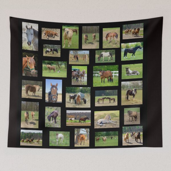 Item preview, Horse Collage: The Beauty of Horses designed and sold by MarionsArt.