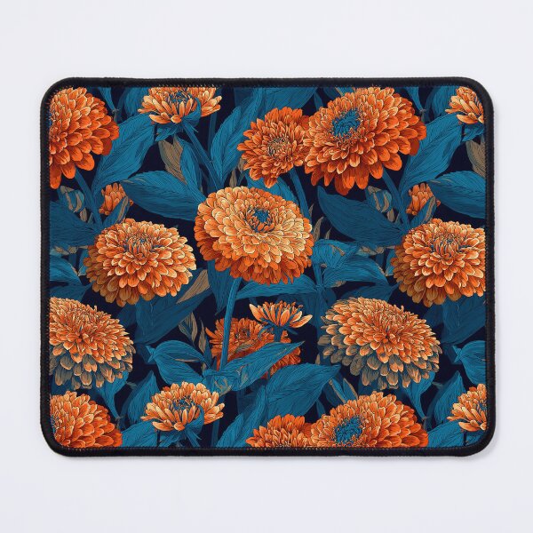 Item preview, Cute Zinnia Texture - Botanical Garden Pattern - Mother'S Day Gift Ideas designed and sold by RoyalStarsPatts.