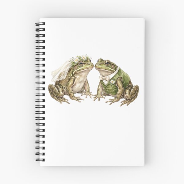 Item preview, Frog's Couple Wedding Art designed and sold by Roy & Tiffany.