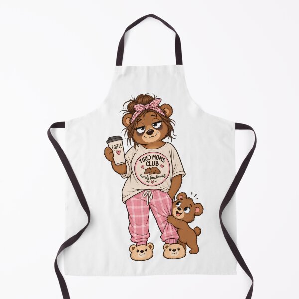 Item preview, Bearly Functioning Mom Gift for Tired Moms - Funny Bear Mom Tee designed and sold by SnugfolioCo.