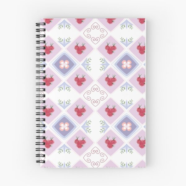 Item preview, Vintage Red Beetroot Floral Tile Seamless Pattern  designed and sold by SbRandomLab.