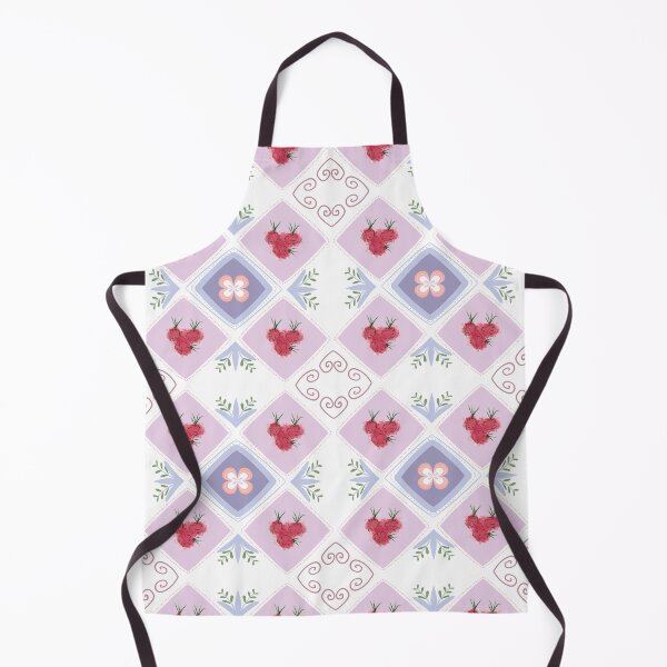 Item preview, Vintage Red Beetroot Floral Tile Seamless Pattern designed and sold by SbRandomLab.