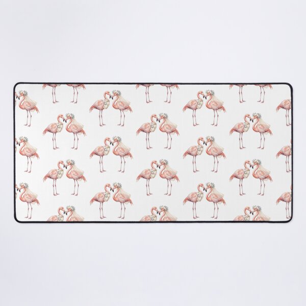 Item preview, Flamingo's Couple Wedding Art designed and sold by Roy & Tiffany.