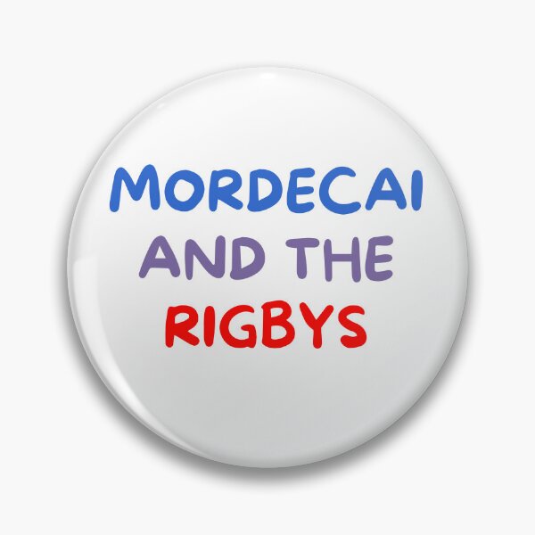 Item preview, Mordecai and the Rigbys designed and sold by Weirdly Specific.