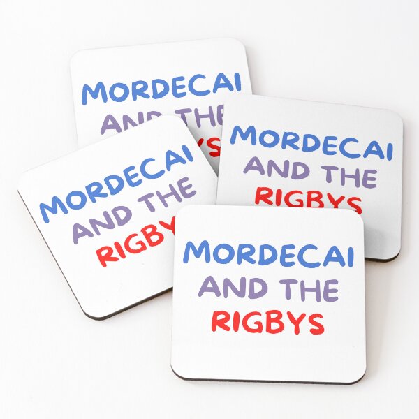 Item preview, Mordecai and the Rigbys designed and sold by Weirdly Specific.