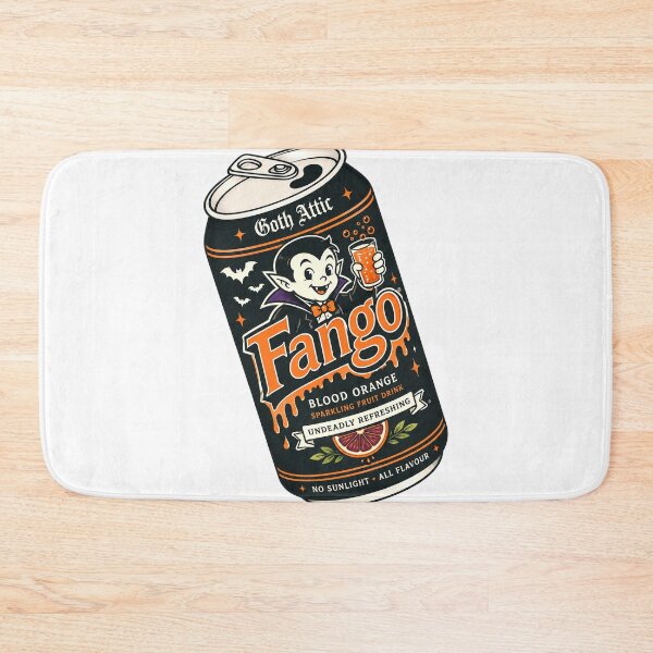 Item preview, Fango Blood Orange Soda | Gothic Soft Drink Can Illustration | Vintage Tattoo Style | Goth Attic designed and sold by gothattic.