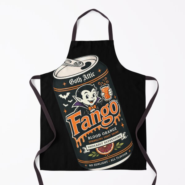 Item preview, Fango Blood Orange Soda | Gothic Soft Drink Can Illustration | Vintage Tattoo Style | Goth Attic designed and sold by gothattic.