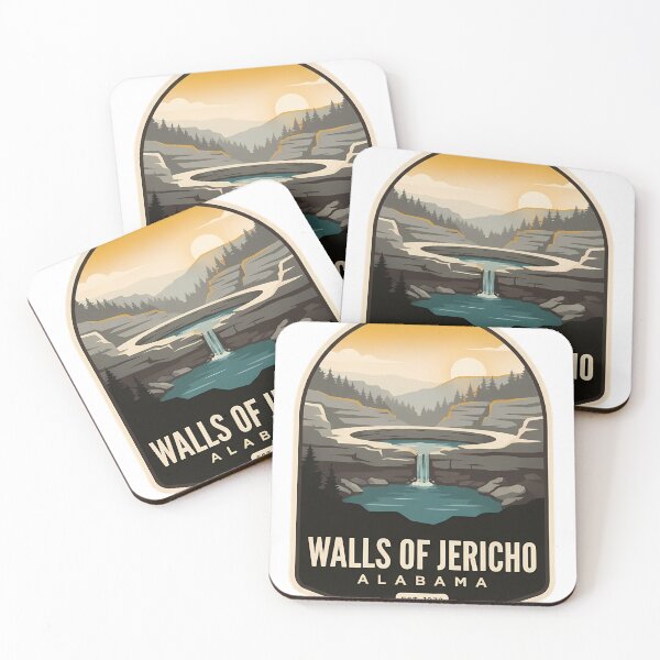 Item preview, Walls of Jericho Alabama designed and sold by DetourDgn.