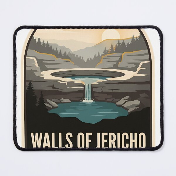 Item preview, Walls of Jericho Alabama designed and sold by DetourDgn.