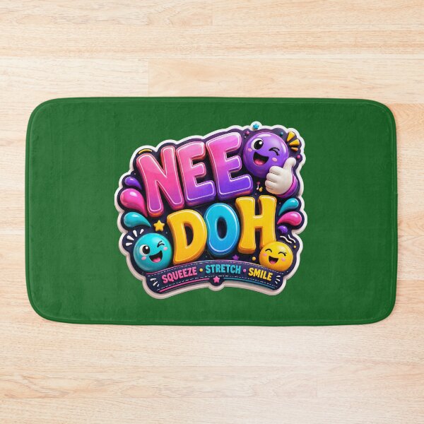 Item preview, Needoh Squishy Cute Sticker | Kawaii Stress Relief Toy Design designed and sold by Bhaskar Digital Art.