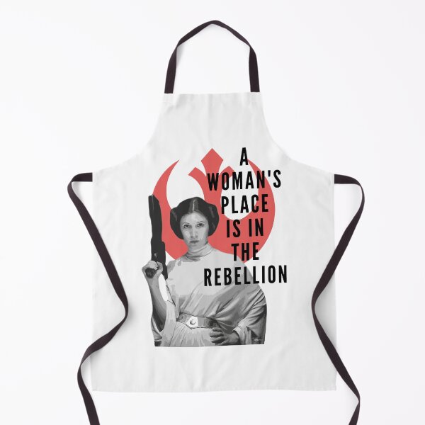 Item preview, A Woman's Place Is in the Rebellion Star Wars Inspired Feminist Artwork designed and sold by GeekMix.