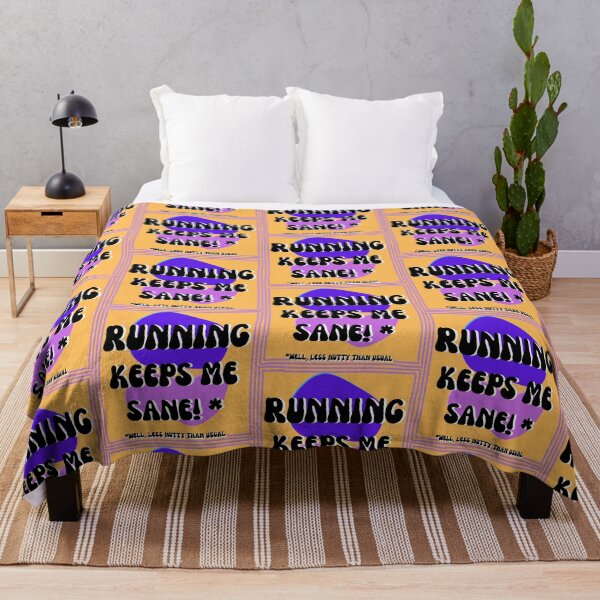 Item preview, Running Keeps Me Sane designed and sold by SombreroDoodles.