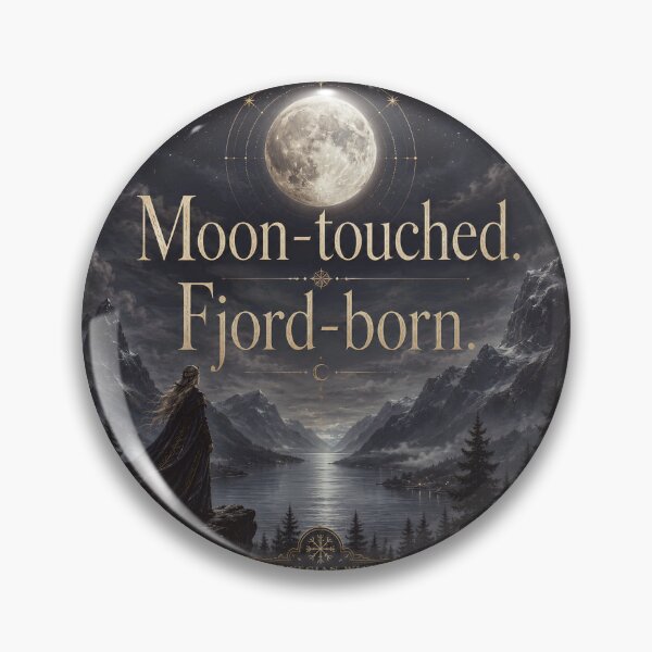 Item preview, Norwegian Witch Moon Touched Fjord Born Art designed and sold by NorwegianWitch.