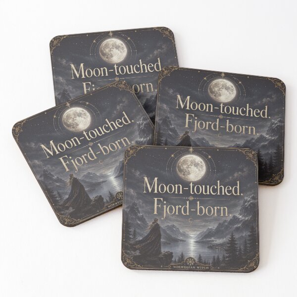 Item preview, Norwegian Witch Moon Touched Fjord Born Art designed and sold by NorwegianWitch.