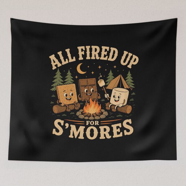 Item preview, All Fired Up For S’mores designed and sold by Animavera.