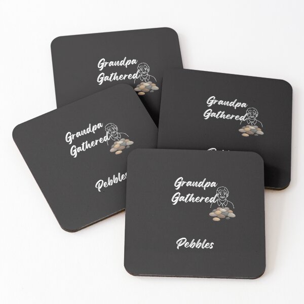 Item preview, Grandpa Gathered Pebbles designed and sold by Bubpat.