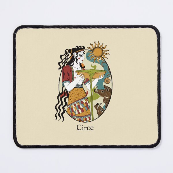 Item preview, Circe – the Enchantress from Homer’s Odyssey – Greek Mythology Illustration designed and sold by Ancient-Tales.