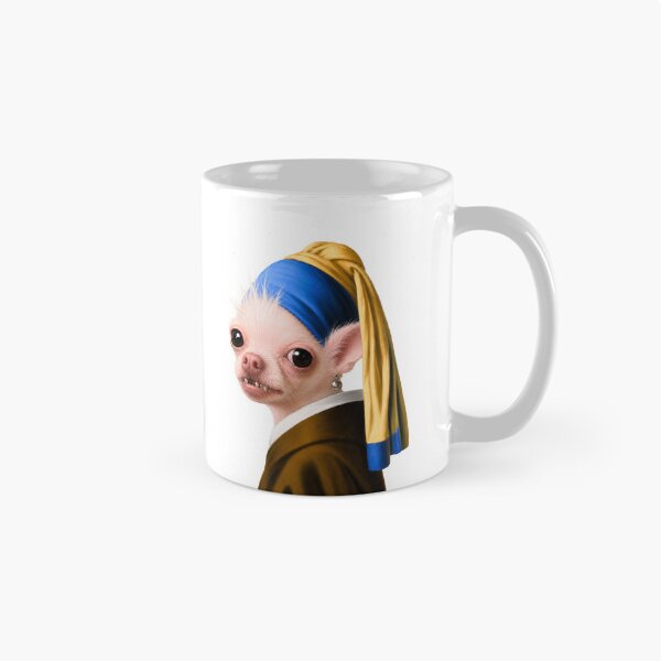 Item preview, Nervous Dog with a Pearl Earring designed and sold by AtlasMuseum.