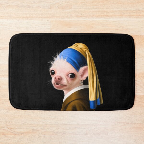 Item preview, Nervous Dog with a Pearl Earring designed and sold by AtlasMuseum.