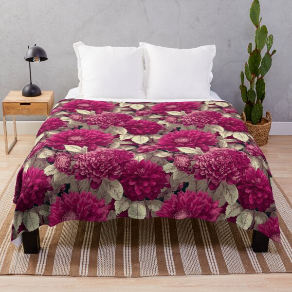 Item preview, Exotic Zinnia Texture  - Botanical Garden Pattern - Mother'S Day Gifts designed and sold by RoyalStarsPatts.