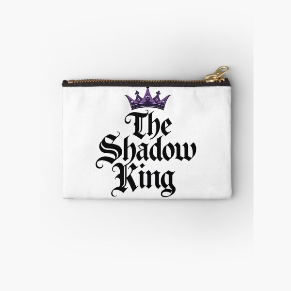 Item preview, Gothic blackletter design of the shadow king with a purple crown designed and sold by Prints by Mat.