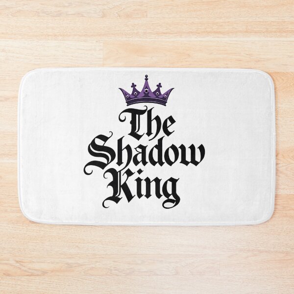 Item preview, Gothic blackletter design of the shadow king with a purple crown designed and sold by Prints by Mat.