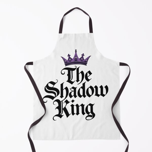 Item preview, Gothic blackletter design of the shadow king with a purple crown designed and sold by Prints by Mat.