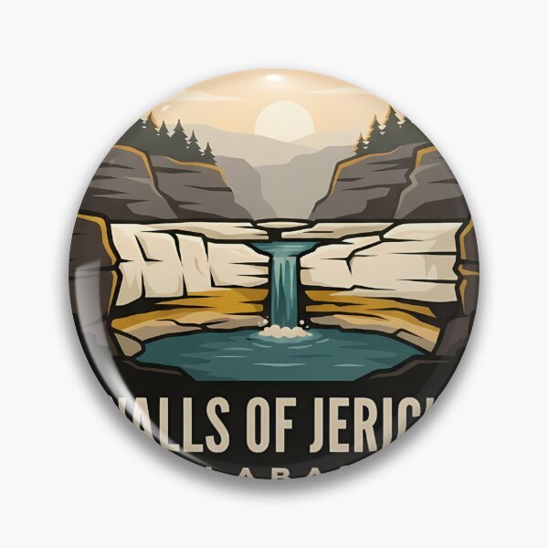 Item preview, Walls of Jericho Alabama designed and sold by DetourDgn.