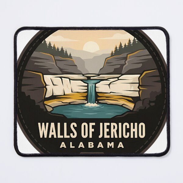 Item preview, Walls of Jericho Alabama designed and sold by DetourDgn.
