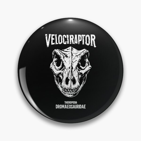 Item preview, Velociraptor Skull - Vintage Linocut Paleontology Raptor designed and sold by cyareq.