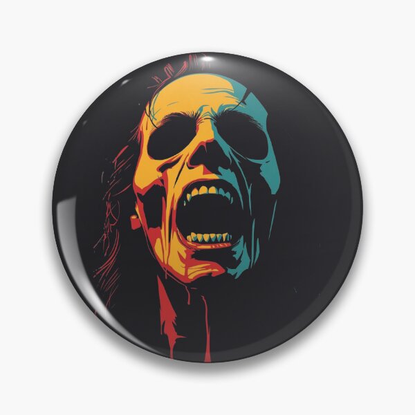Item preview, Retro Screaming Zombie Pop Art Graphic designed and sold by ERODED SELF.