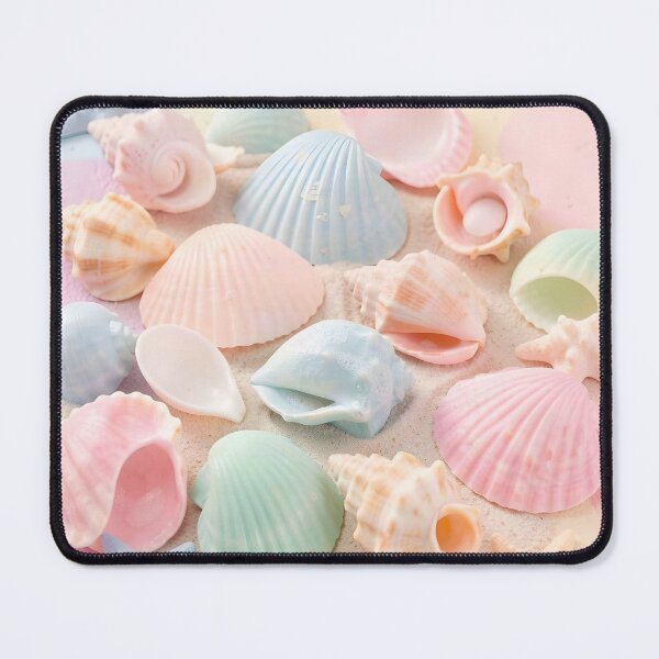 Item preview, Pastel Sea Shells and Starfish Aesthetic designed and sold by Serene Strokes Art.