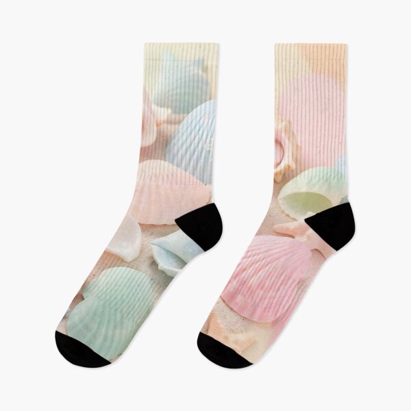 Item preview, Pastel Sea Shells and Starfish Aesthetic designed and sold by Serene Strokes Art.