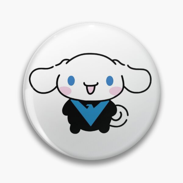 Item preview, Cinnamoroll as Nightwing Sanrio and DC Inspired Superhero Artwork designed and sold by GeekMix.
