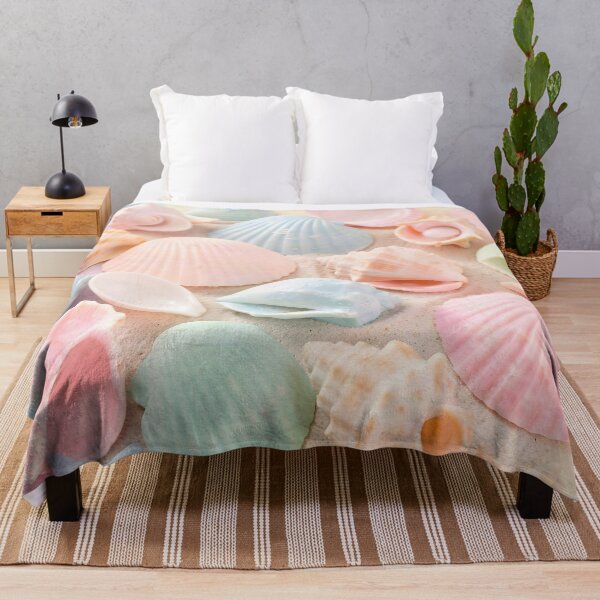 Item preview, Pastel Sea Shells and Starfish Aesthetic designed and sold by Serene Strokes Art.